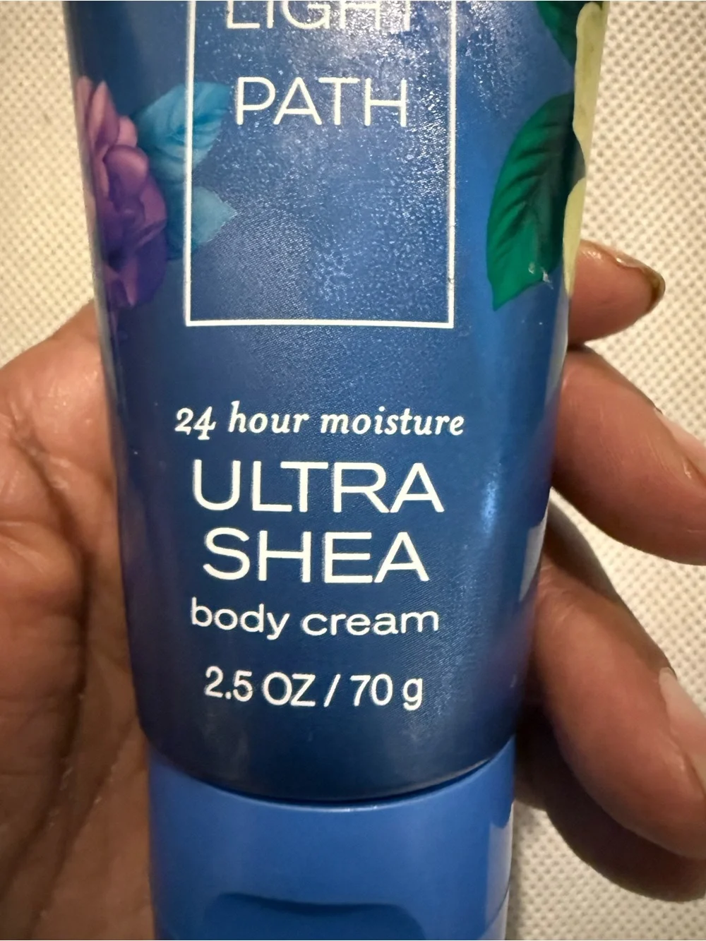 Bath & Body Works Moonlight Path Ultra Shea Body Cream - Blue